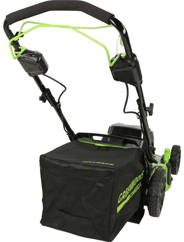 Газонокосилка колесная аккумуляторная Greenworks GC82LM51SP2K2,2515907UB