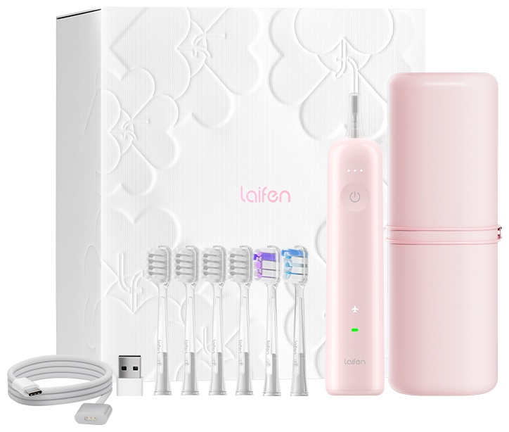 Электрическая щетка Laifen ультразвуковая Laifen Wave LFTB01-P Gift box щетина средняя