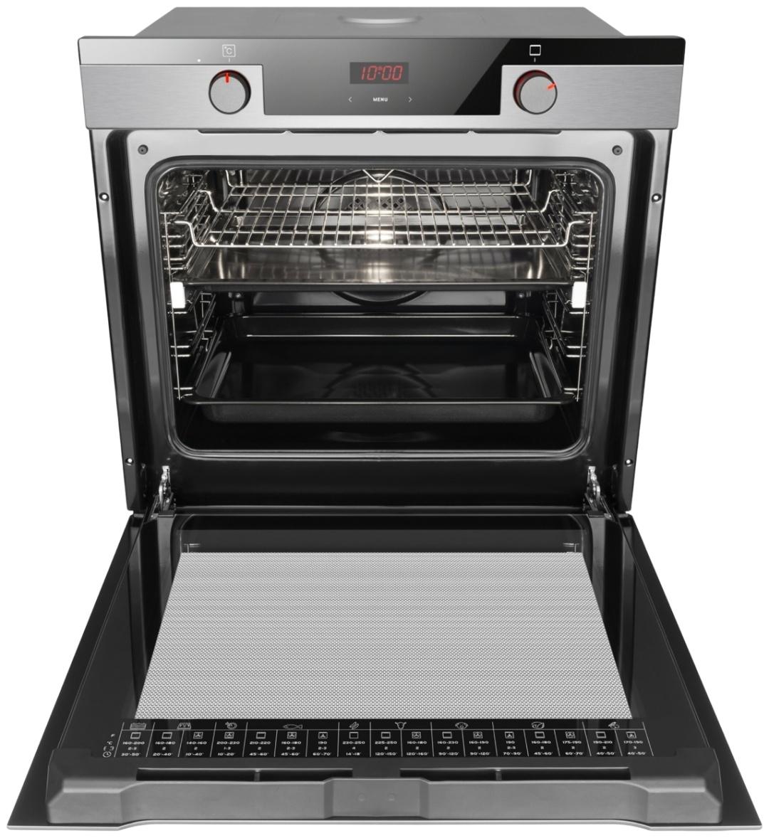 Духовой шкаф Hansa BOEI684097 черный, серебристый