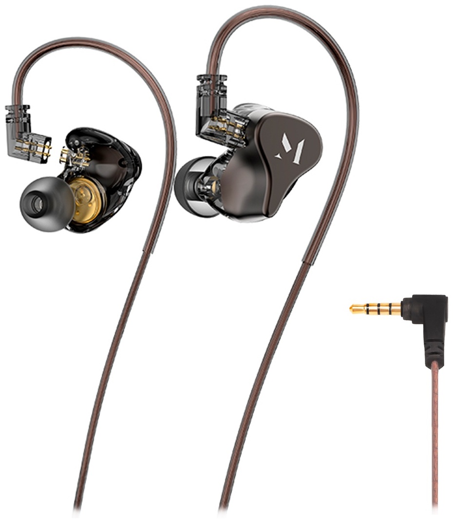Наушники Music Public Kingdom IEM110, серые