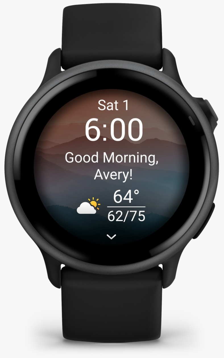 Смарт-часы Garmin Vivoactive 6 42 мм черный