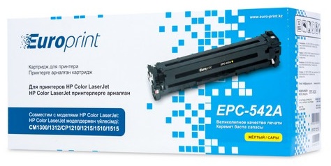Картриджи Europrint EPC-CB542A желтый (yellow)