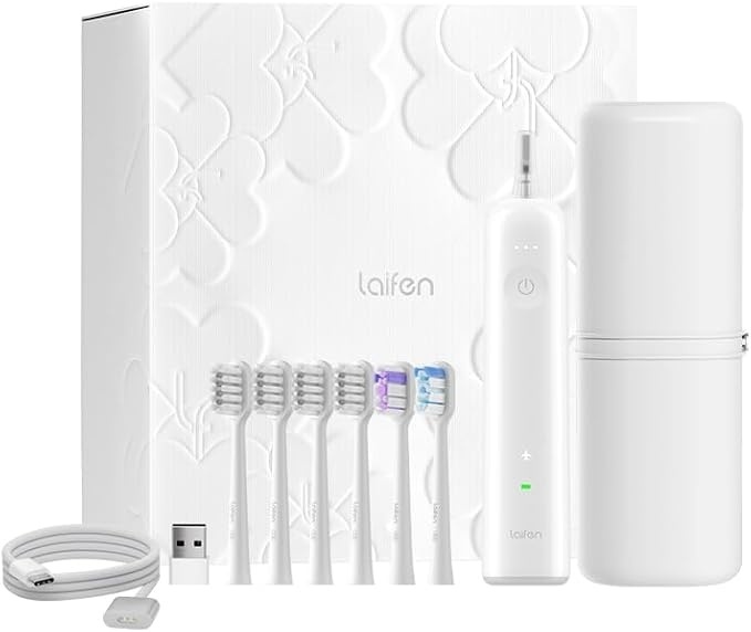 Электрическая щетка Laifen ультразвуковая Laifen Wave LFTB01-P Gift box version щетина средняя