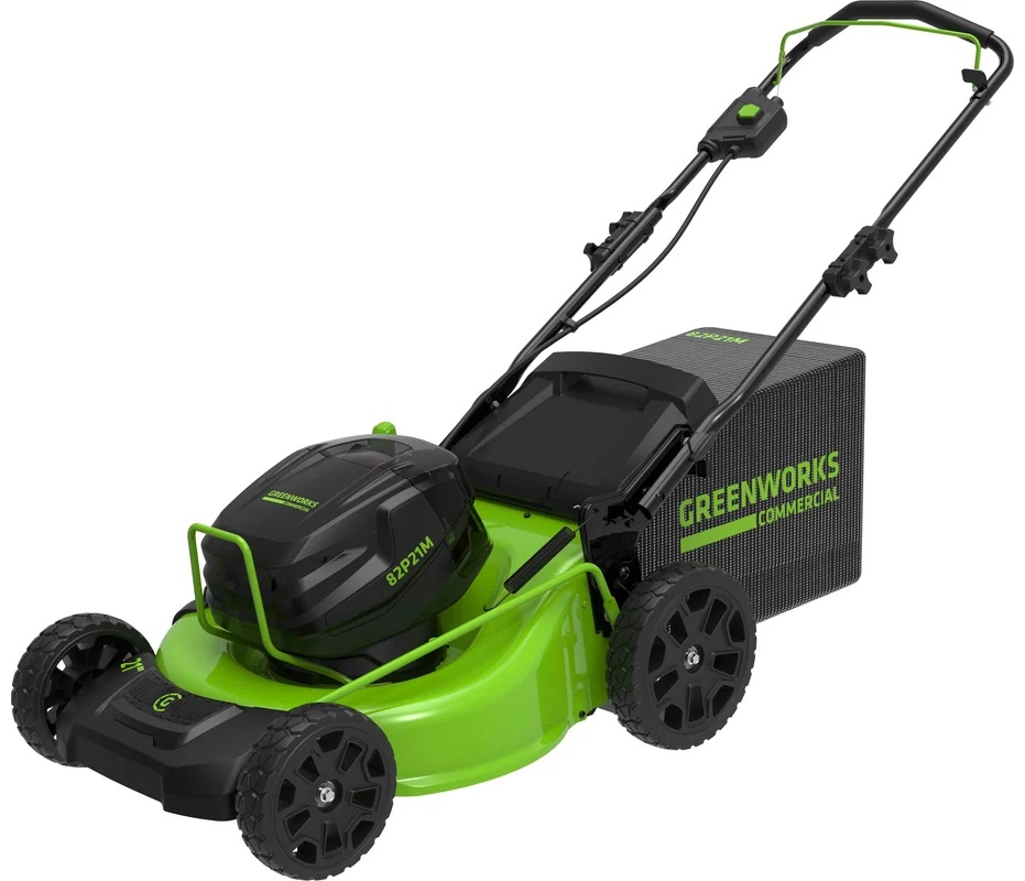 Газонокосилка колесная аккумуляторная Greenworks GC82LM51SP2K2,2515907UB