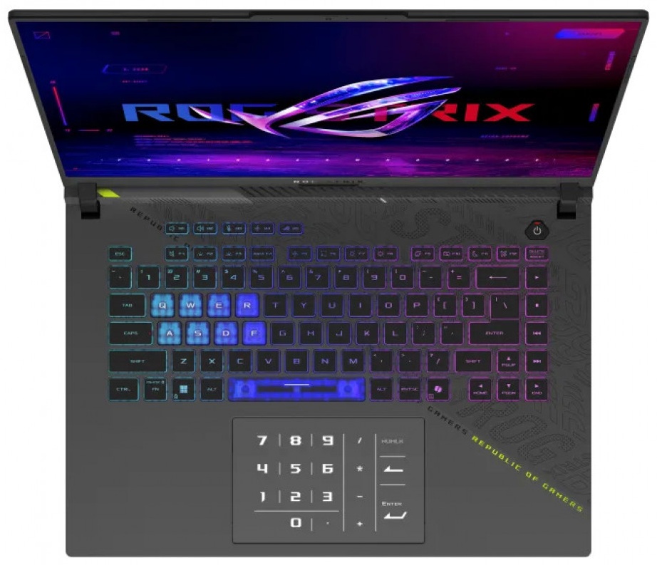 Ноутбук Asus ROG Strix G16 16&quot; / 16 Гб / SSD 1000 Гб / Без ОС / G614FR-S5056 / 90NR0NK8-M002K0