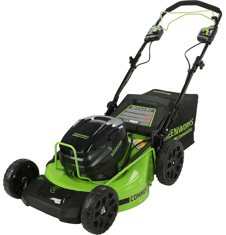 Газонокосилка колесная аккумуляторная Greenworks GC82LM51SP2K2,2515907UB