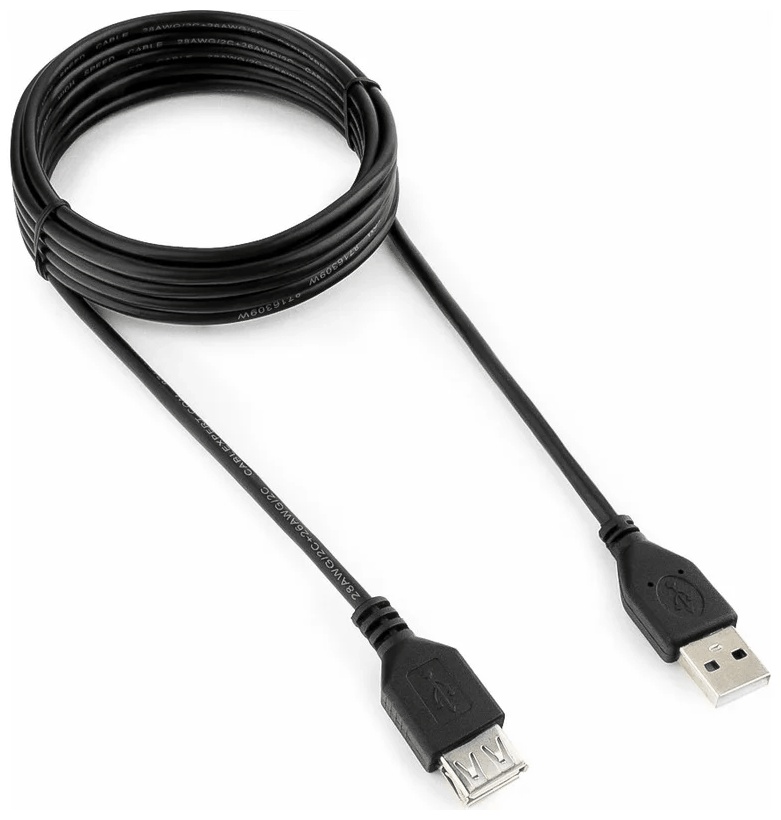 Кабель Cablexpert USB 2.0 A - USB Type-A 3 м CCP-USB2-AMAF-10