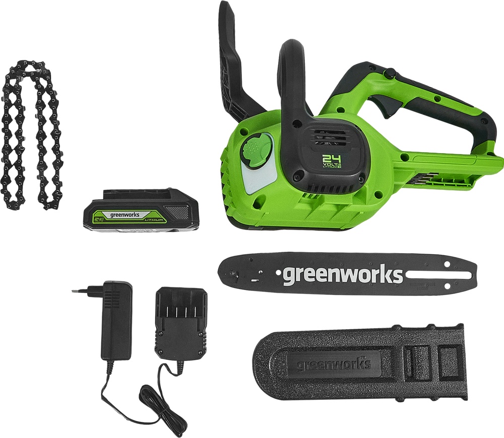 Цепная пила аккумуляторная Greenworks 2007707UA