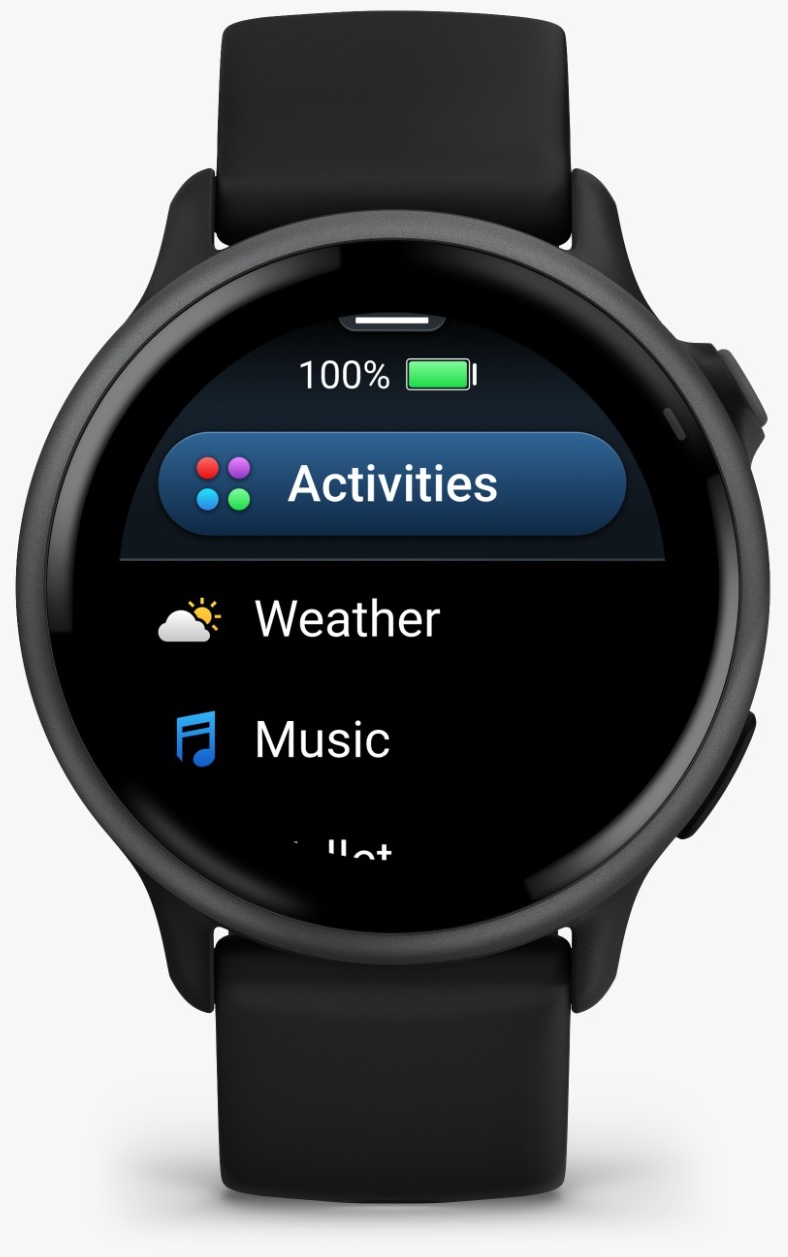 Смарт-часы Garmin Vivoactive 6 42 мм черный