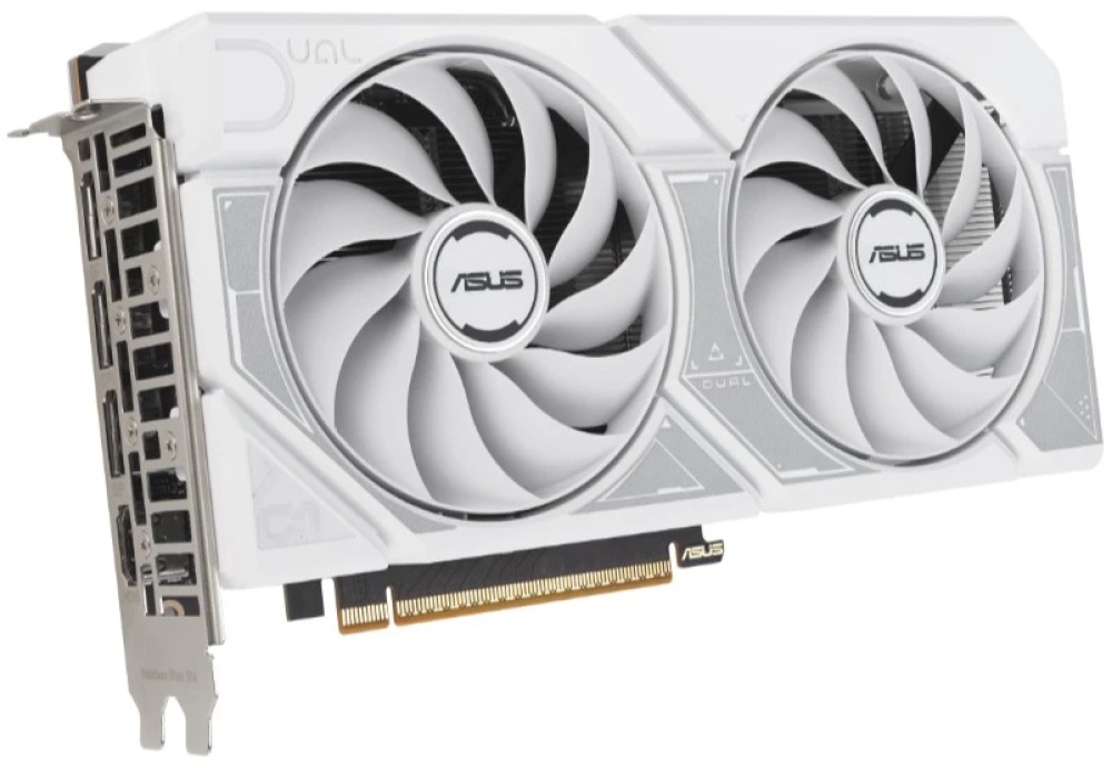 Видеокарта ASUS GeForce RTX 5060 Ti DUAL White OC Edition (DUAL-RTX5060TI-O16G-WHITE) 16 Гб