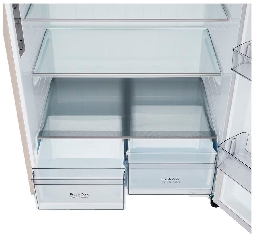 Холодильник LG GR-B922FEBM бежевый