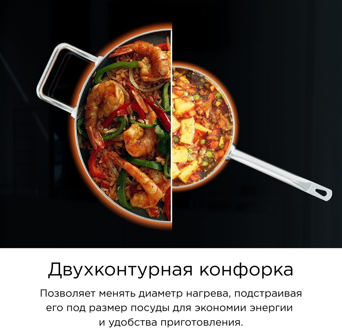 Варочная поверхность Midea MCH-322SB2 черный