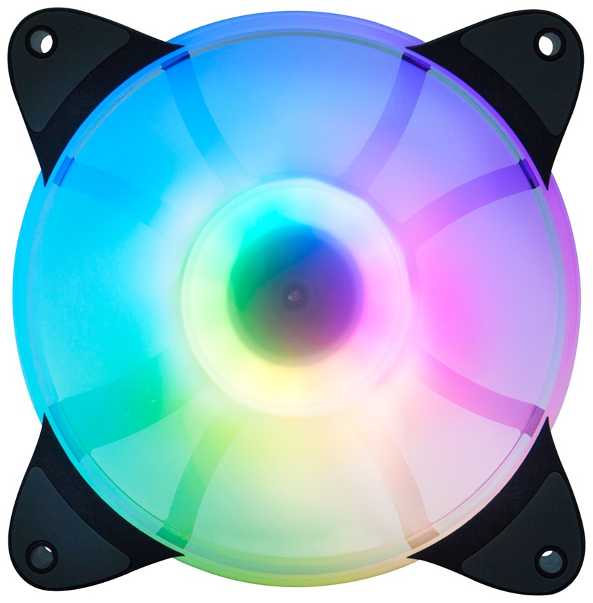 Вентилятор для корпуса 1STPLAYER CC7-BK-1IN1