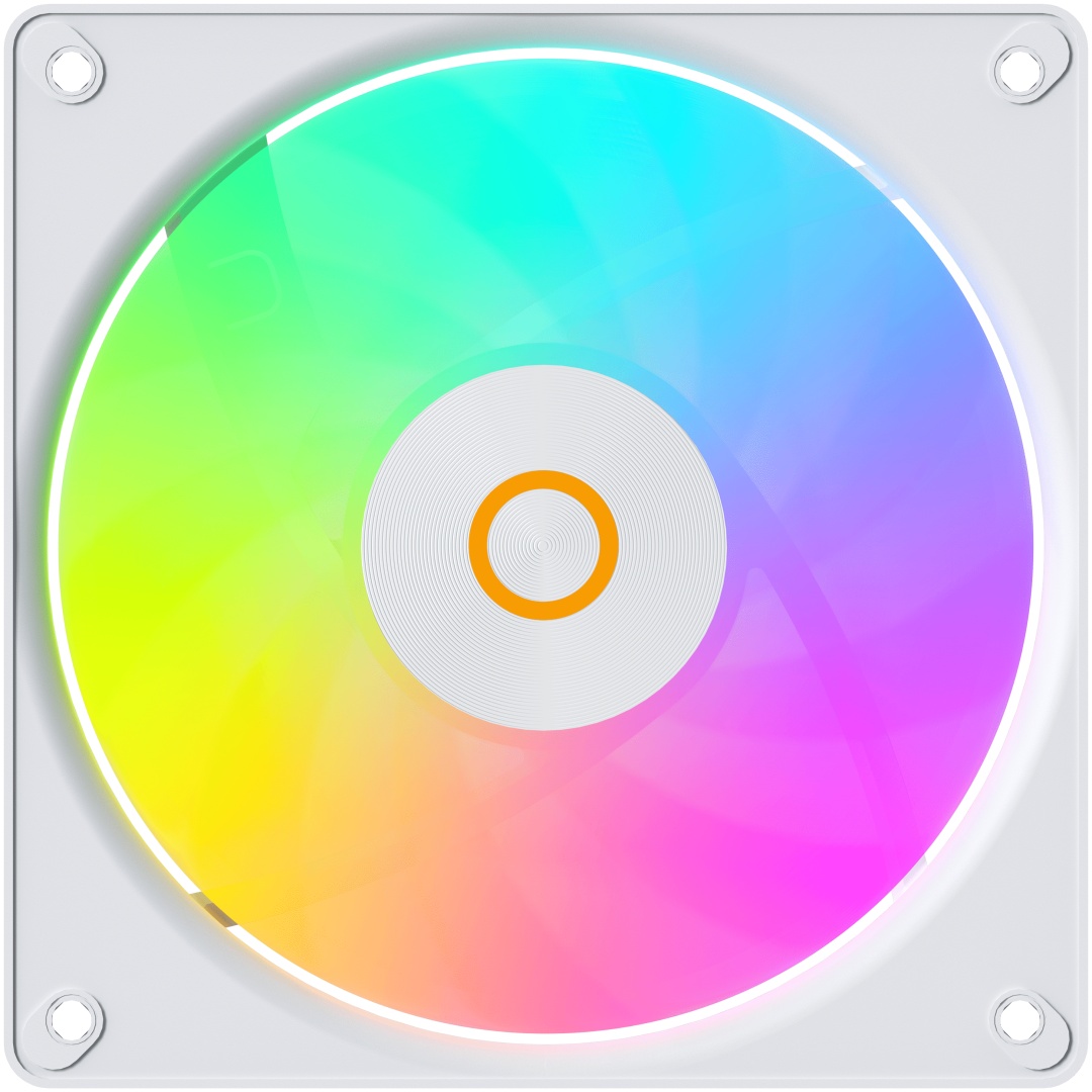 Ocypus Gamma F12 Elite WH ARGB REVERSE BLADE, Gamma-F12-WH1AM01E-GL белый