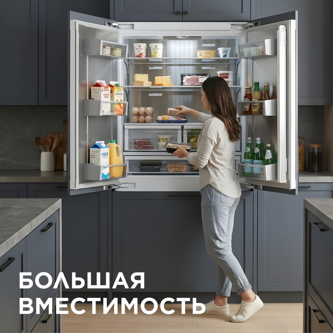 Холодильник GRAND GNFD-570NFMIW белый