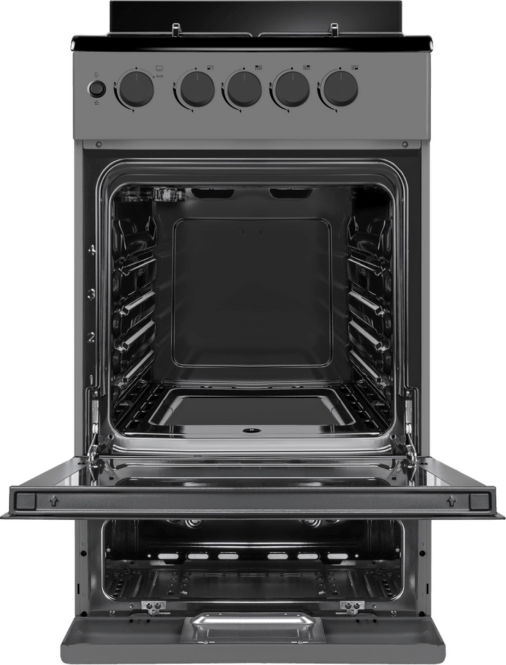 Варочная поверхность MAUNFELD MGC50GEGR08 черный, серый