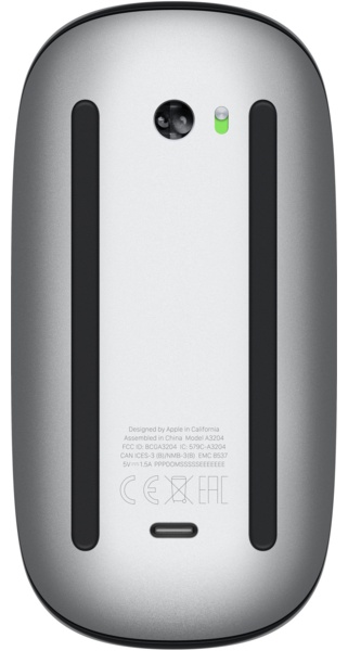 Мышь Apple Magic Mouse - Black Multi-Touch Surface черный