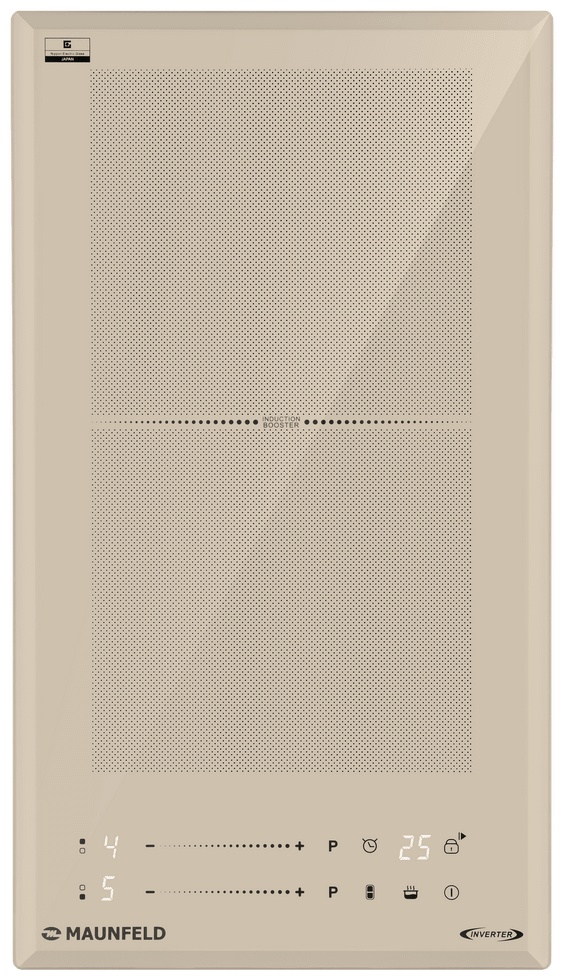 Варочная поверхность MAUNFELD CVI292S2FBG LUX Inverter бежевый