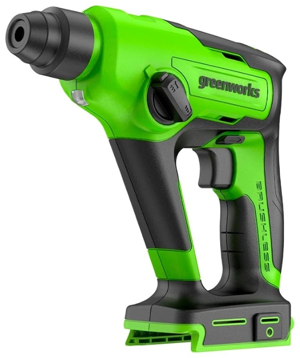 Перфоратор Greenworks GD24SDS1 (3803107RU) 1.2 Дж, SDS-Plus