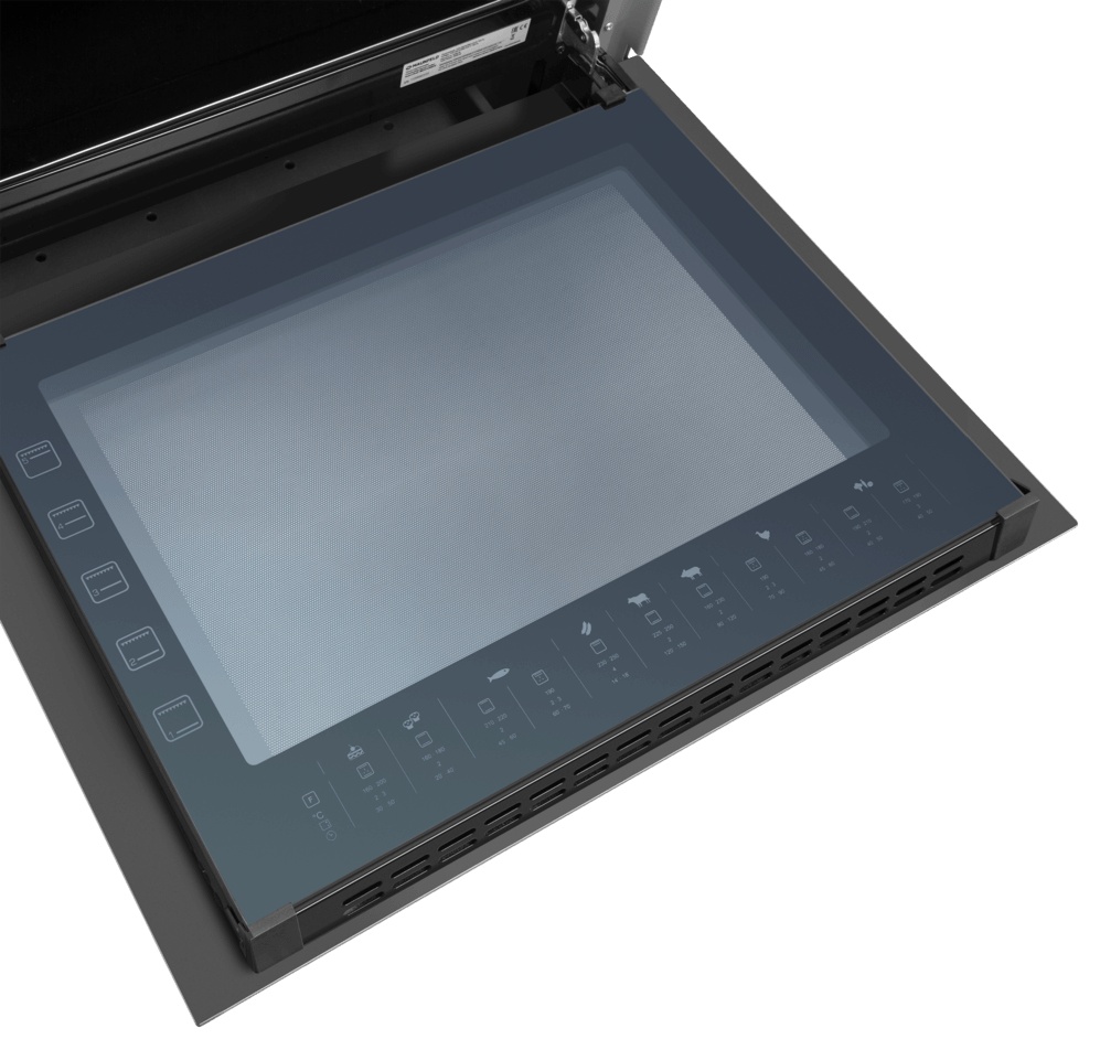 Кухонная плита MAUNFELD MEC611CS10TD стальной