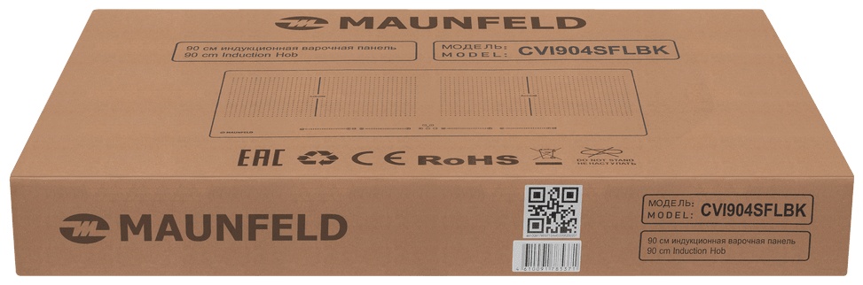 Варочная поверхность MAUNFELD CVI904SFLBK Inverter черный