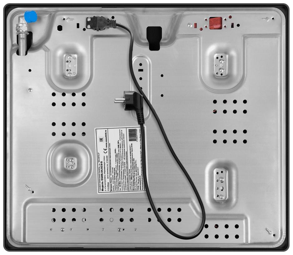 Варочная поверхность MAUNFELD EGHS.64.6CS/G серебристый