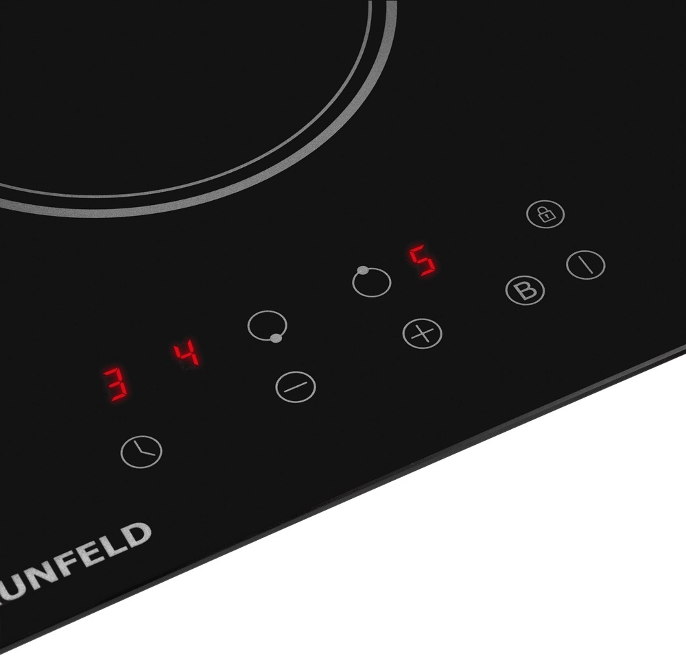 Варочная поверхность MAUNFELD AVI292BK черный