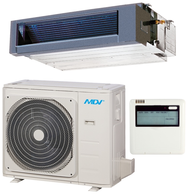 Кондиционер MDV MDTI-48HWN1 белый, серый