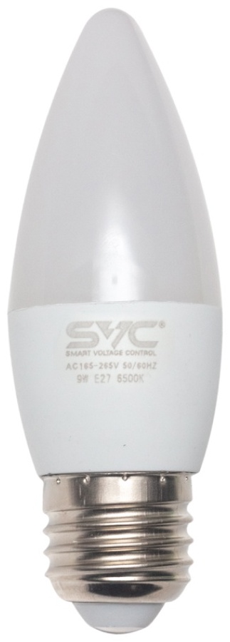 Лампочка SVC C35-9W-E27-6500K 1 шт