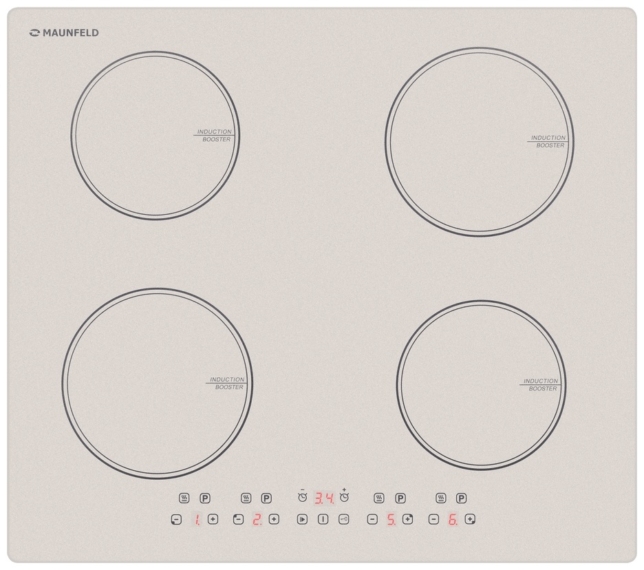 Варочная поверхность MAUNFELD CVI594BG белый