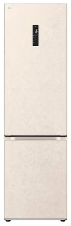 Холодильник LG GC-B509FEPW бежевый