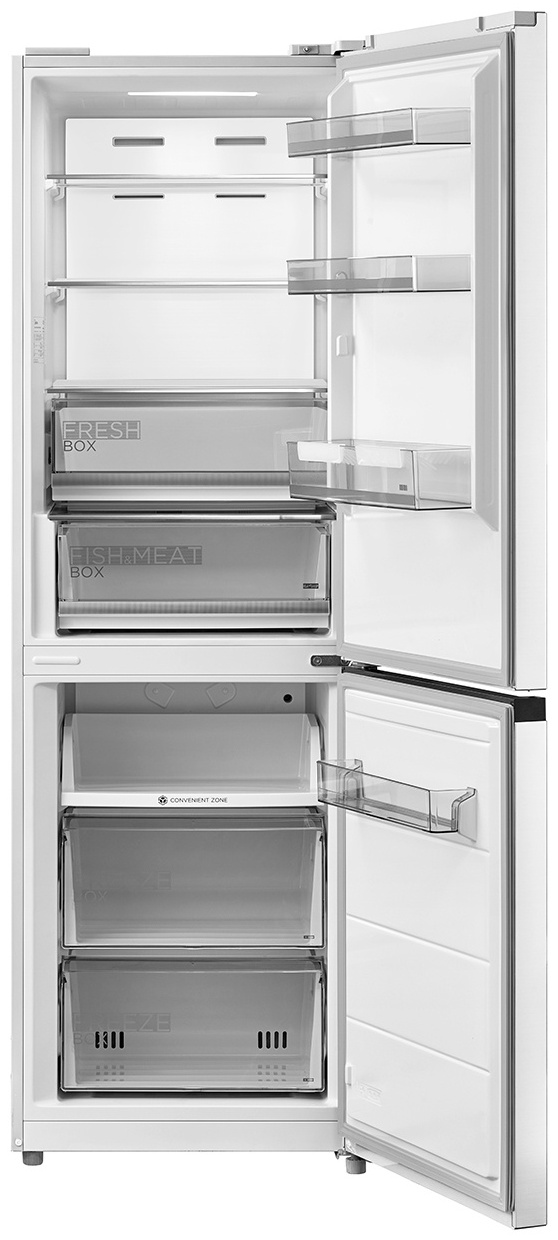 Холодильник Midea MDRB470MGF01O белый
