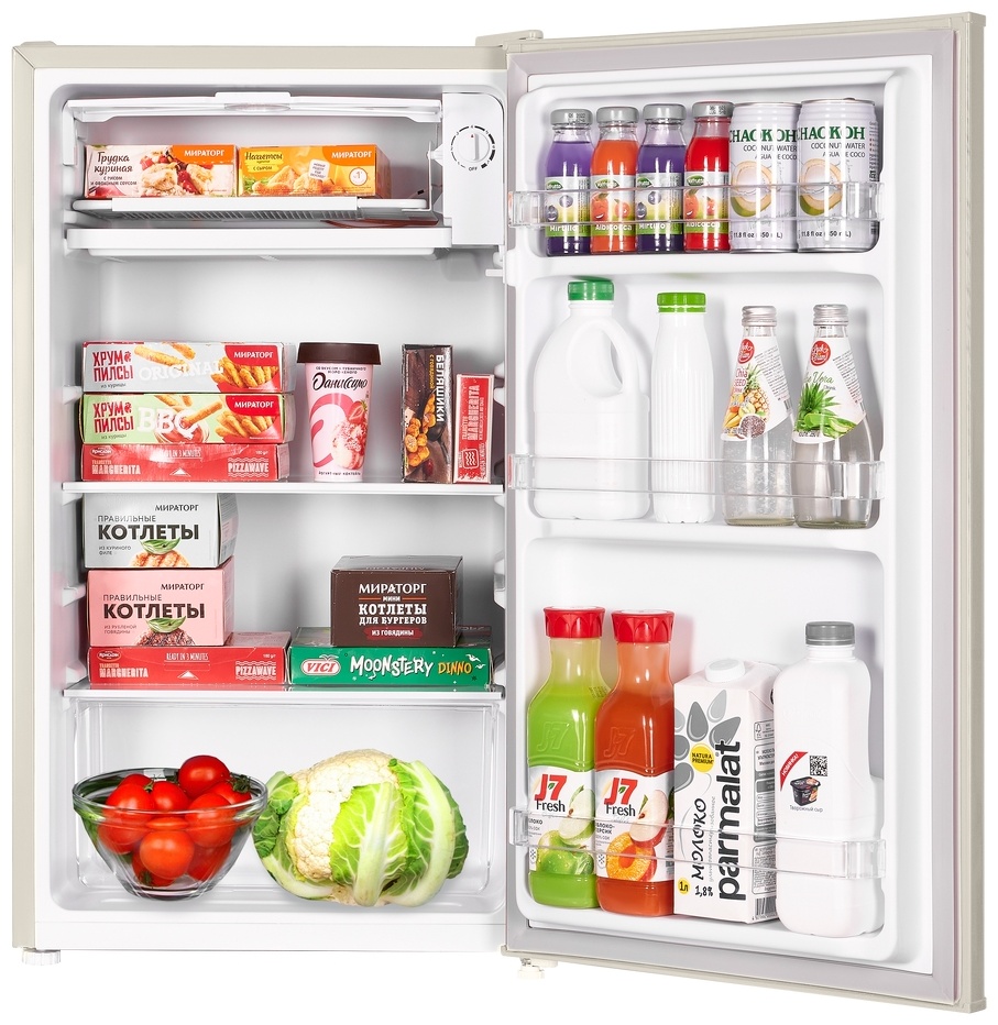 Холодильник MAUNFELD MFF83RBG бежевый