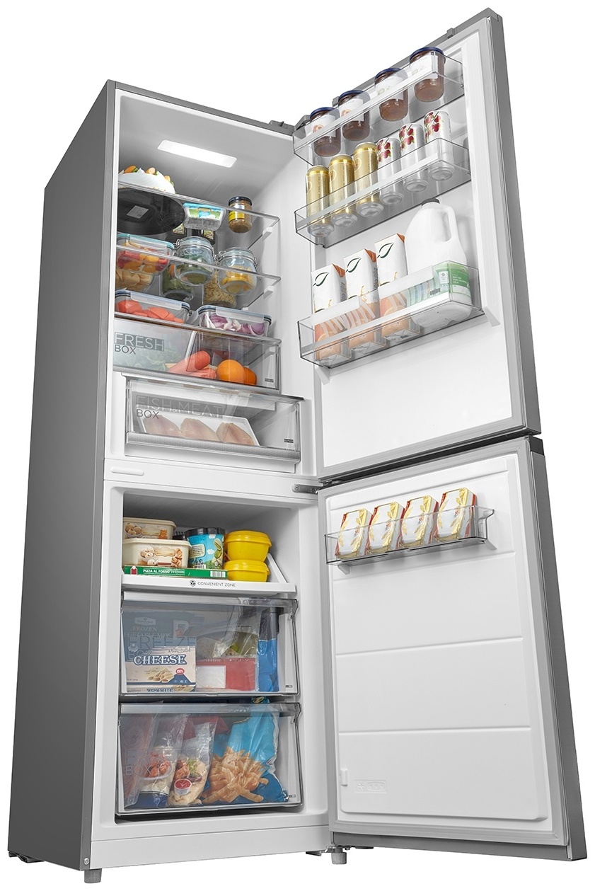 Холодильник Midea MDRB470MGF46O стальной