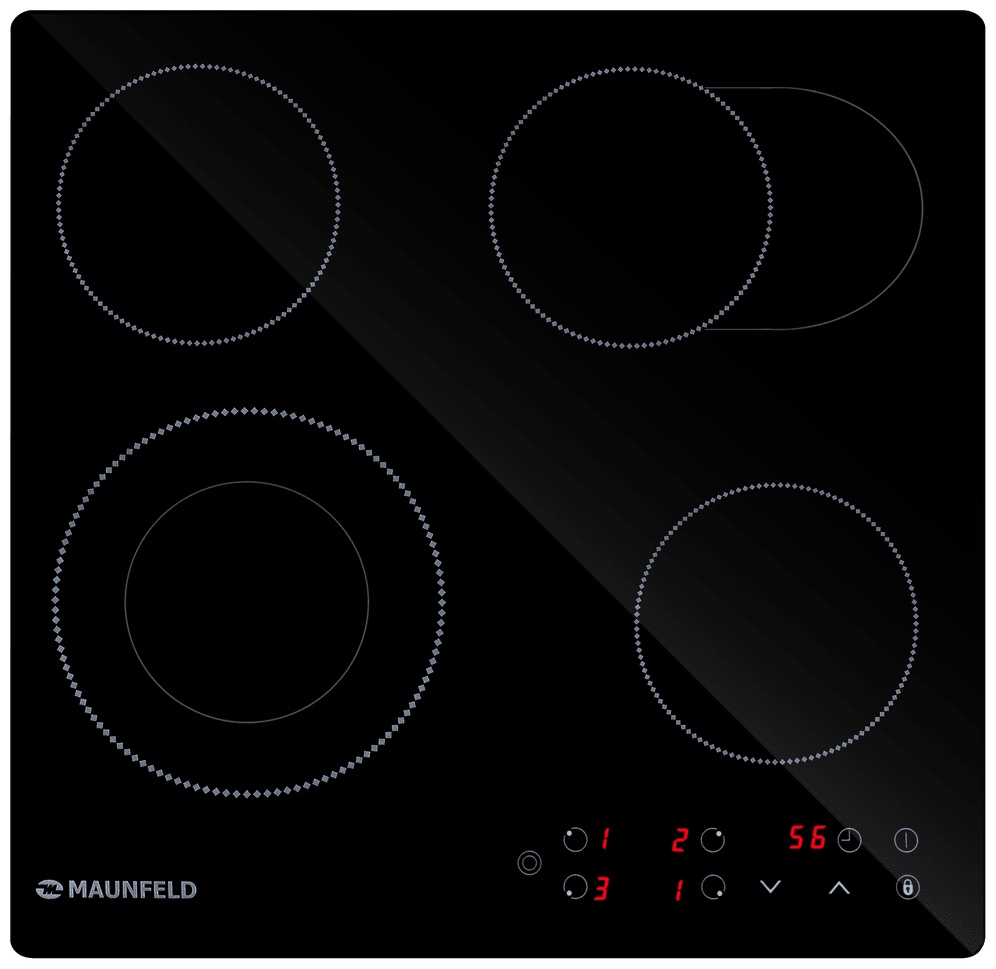 Варочная поверхность MAUNFELD EVCE594SMDPBK черный