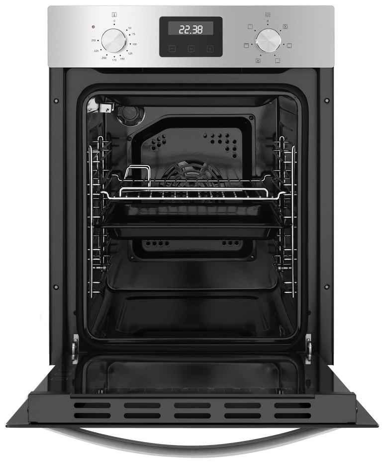 Духовой шкаф MAUNFELD EOEM516S, черно-серебристый