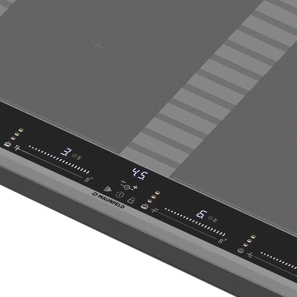 Варочная поверхность MAUNFELD CVI594SF2MDGR LUX Inverter серый
