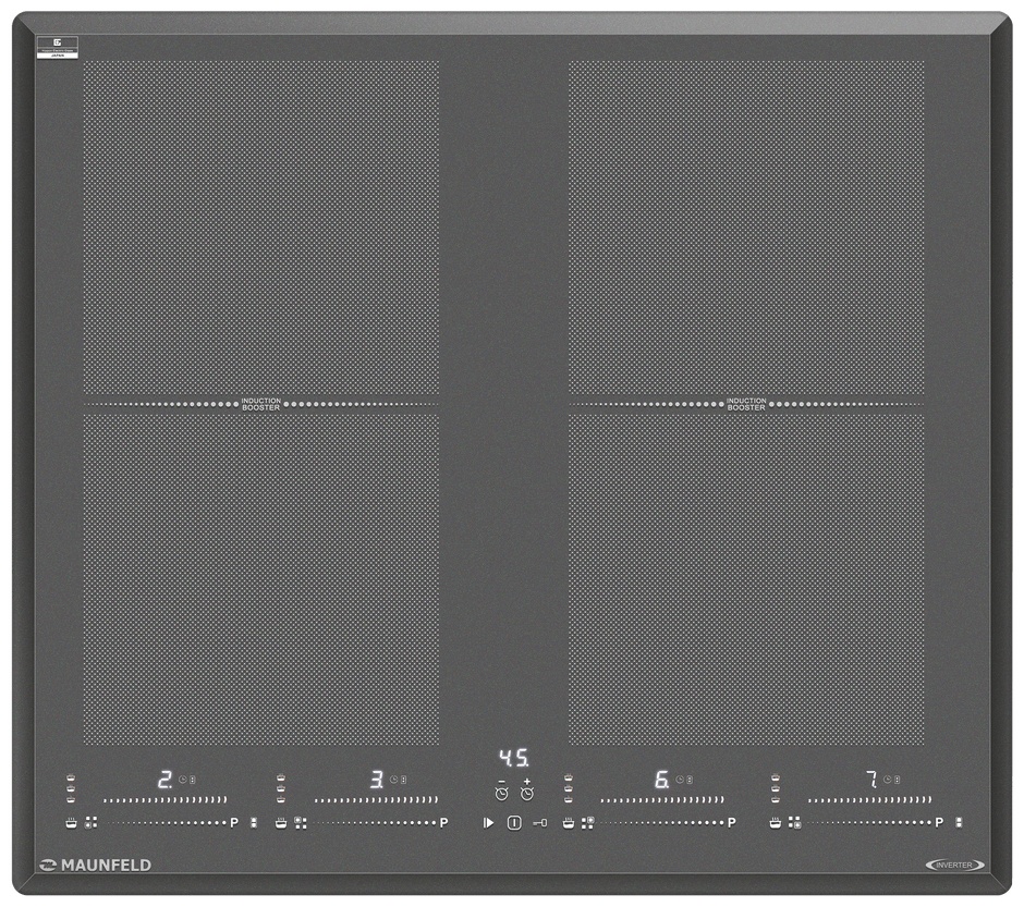 Варочная поверхность MAUNFELD CVI594SF2DGR Inverter серый
