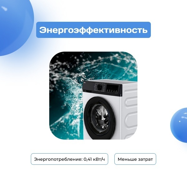 Стиральная машина ARG JG70-A112VE белый, черный