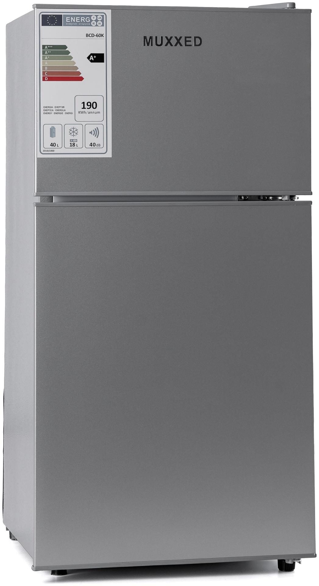 Холодильник Muxxed BCD-60K серый