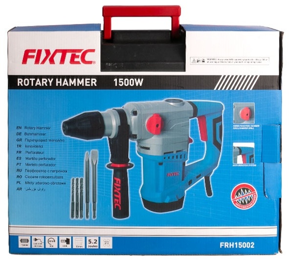 Перфоратор FIXTEC FRH15002 5.5 Дж, SDS-Plus