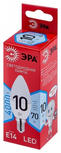 Лампочка ЭРА B35-10W-840-E14 R 10W E14 1 шт