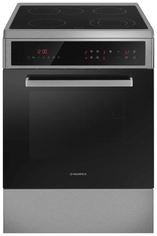 Кухонная плита MAUNFELD MEC611CS10TD стальной