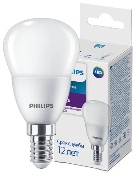 Лампочка Philips 827P45NDFR 5W E14 1 шт