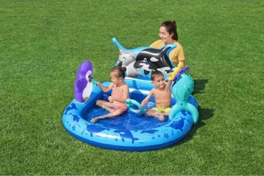 Бассейн надувной Bestway Polar Pals 53156, 134x131x20 см