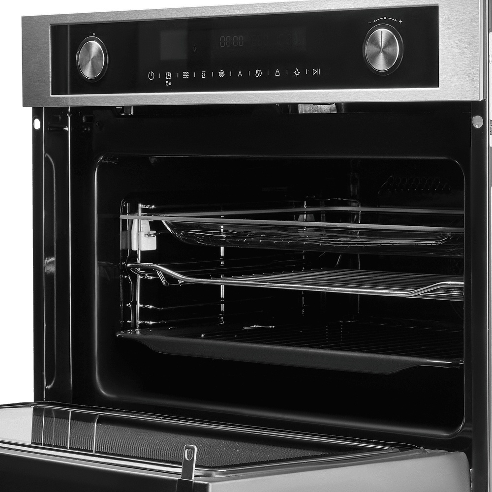 Духовой шкаф MAUNFELD MCMO5015MFS черный