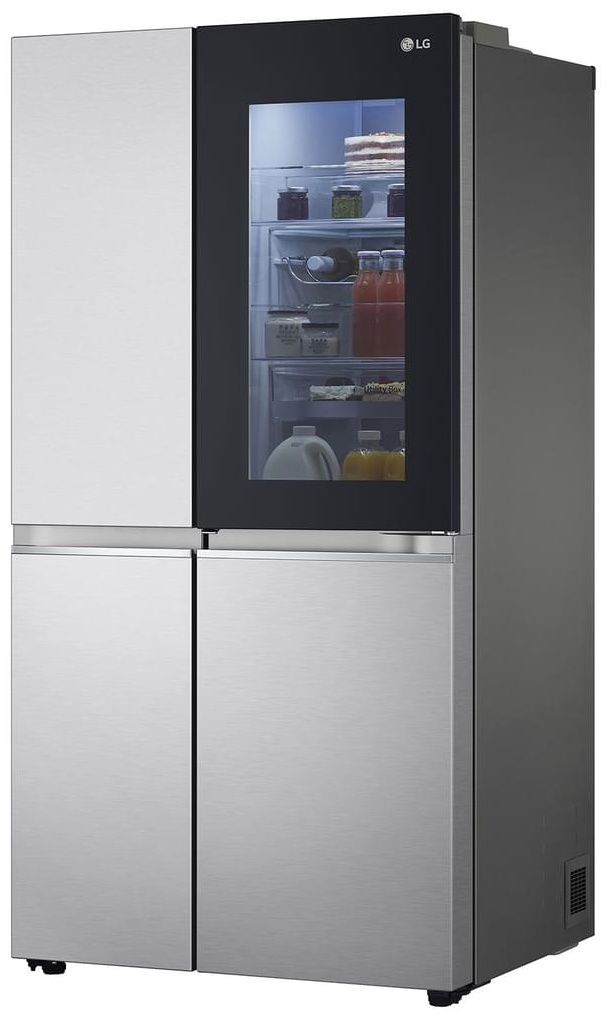 Холодильник LG GC-Q257CAFV серый