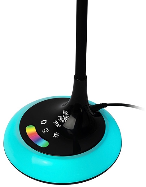 Настольная лампа ЭРА NLED-481-10W-BK LED, 10 Вт, пластик