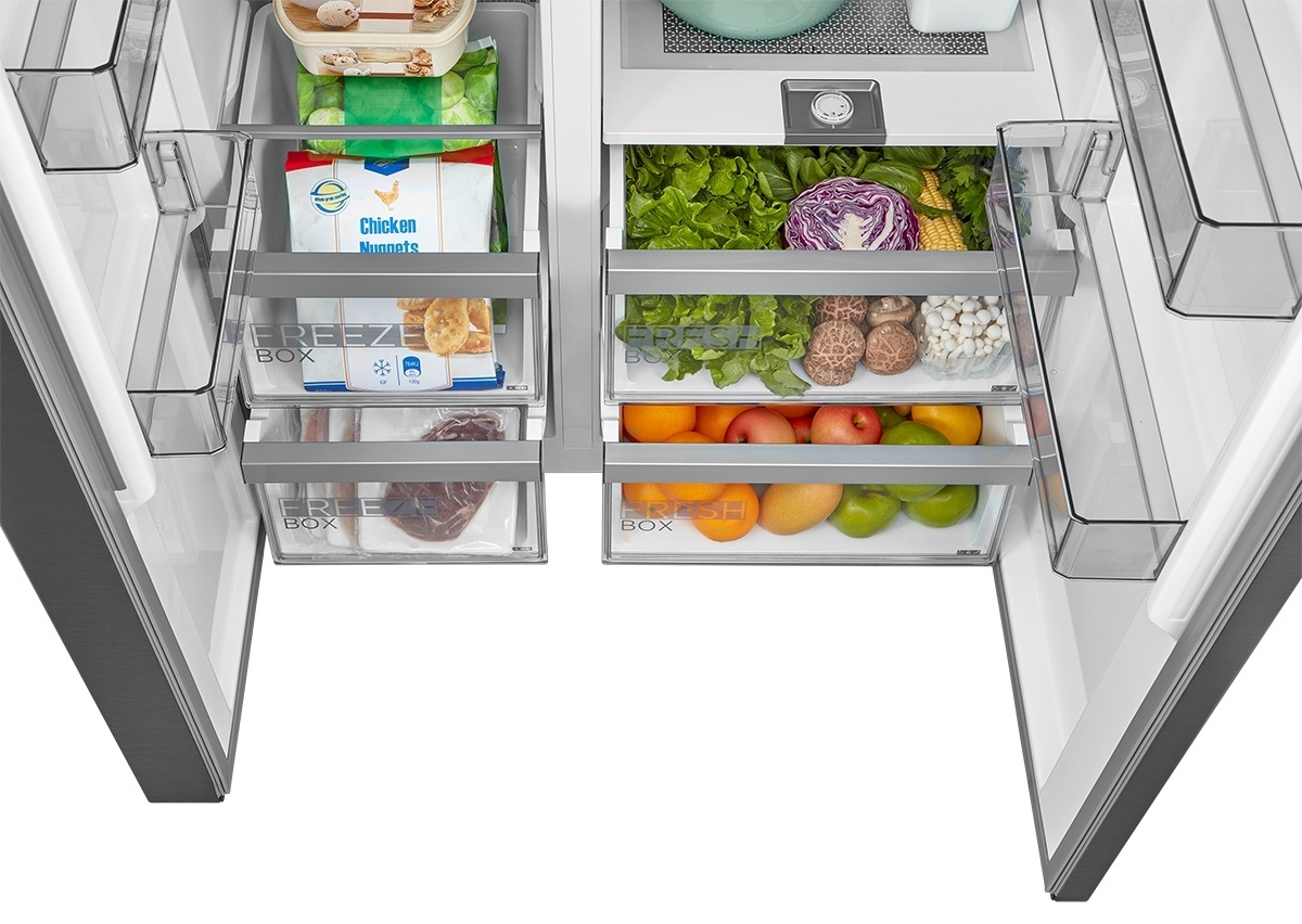 Холодильник Midea MDRS791MIE28 черный