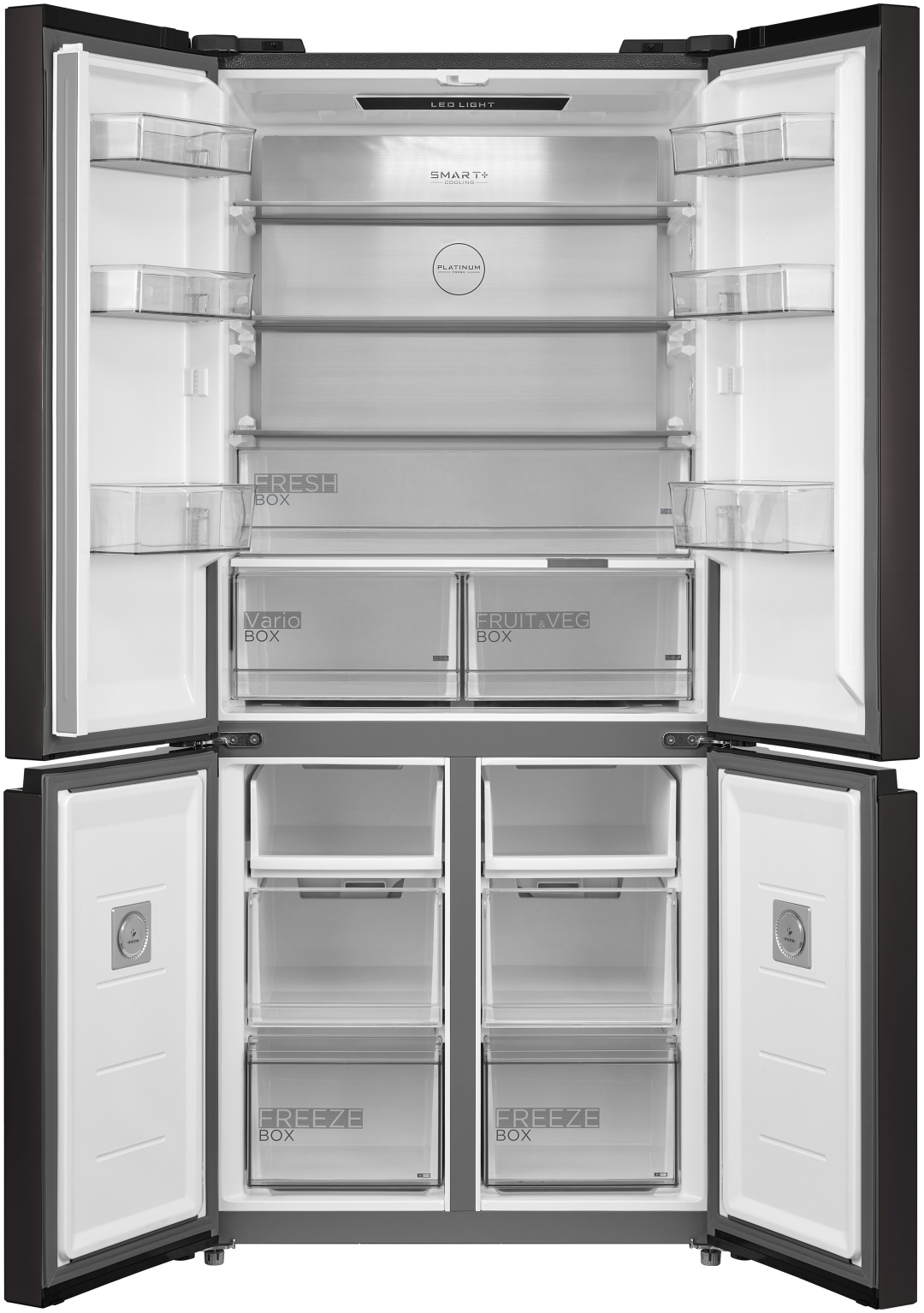 Холодильник Midea MDRM691MIE28 черный